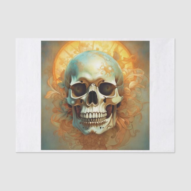 Papel de descodificación de cráneo en verano (Anverso)