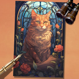 Papel de descomposición de Art Nouveau Cat 2