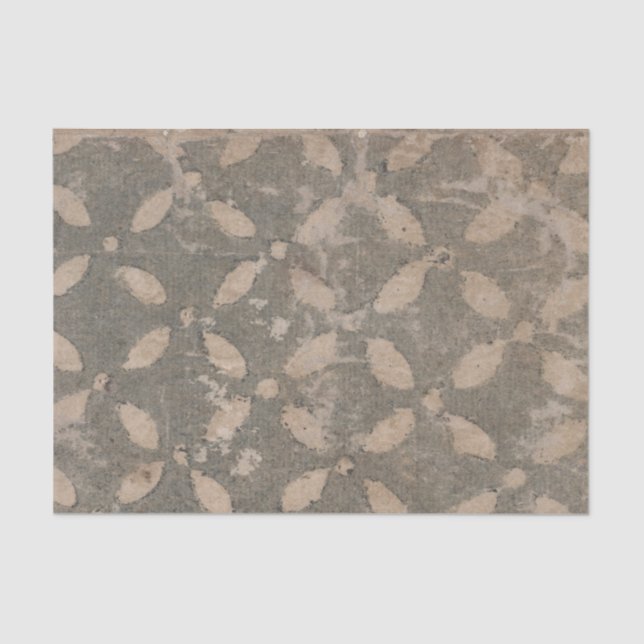 Papel de descomposición de la flora verde desfasad (Anverso)