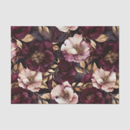 Papel de descomposición de las flores de terciopel