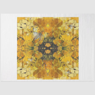 Papel de descomposición de mariposas de oro