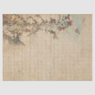 Papel de descomposición de mariposas y silbatos