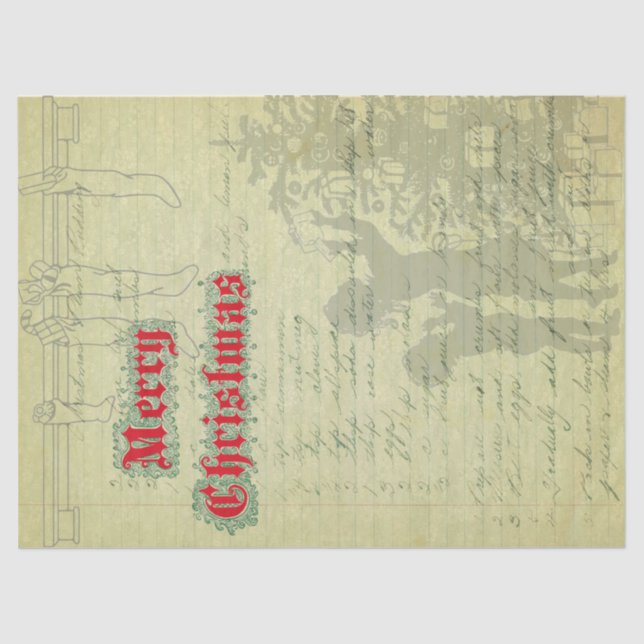 Papel de descomposición de Navidades de ciruela de (Anverso)