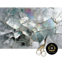 Papel de descomposición de vidrio de escala de dra