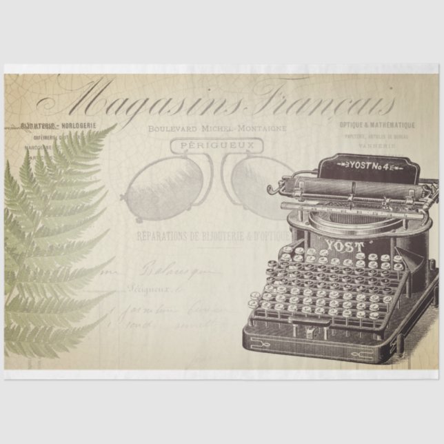 Papel de descomposición del mobiliario de máquina  (Anverso)