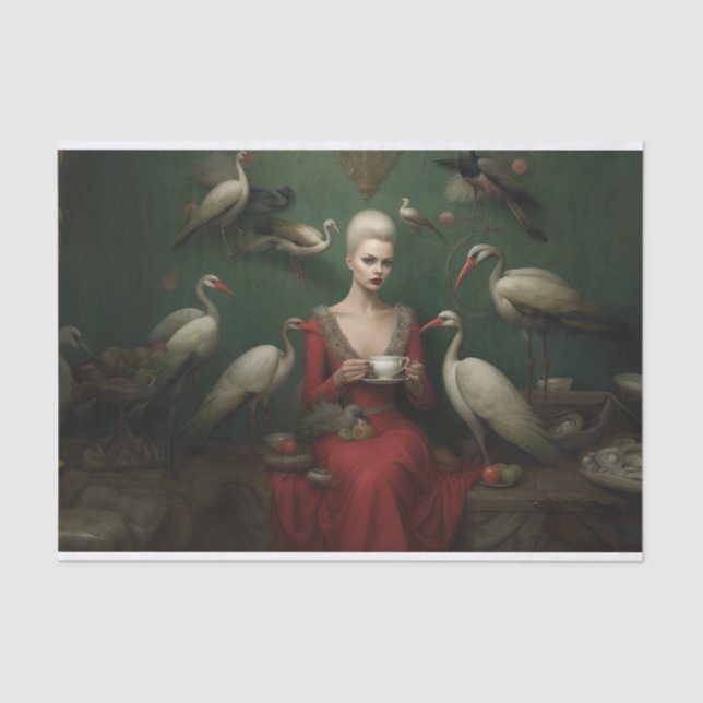 Papel de descomposición, papel de envolvimiento, l (Anverso)