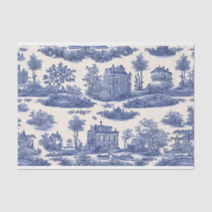 Papel de descomposición salvaje azul