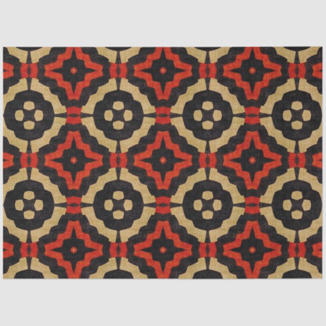 Papel de descomposición textil africano (Anverso)