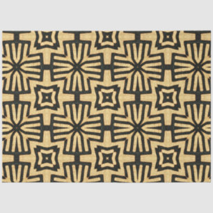 Papel de descomposición textil africano