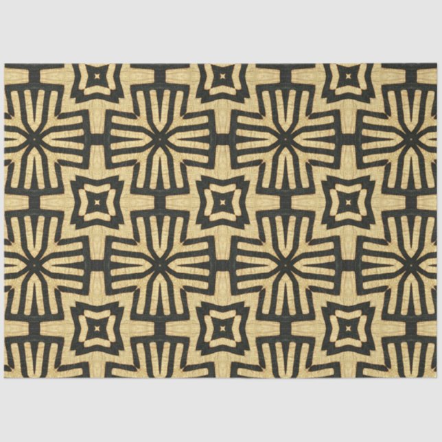 Papel de descomposición textil africano (Anverso)