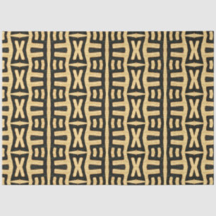 Papel de descomposición textil africano