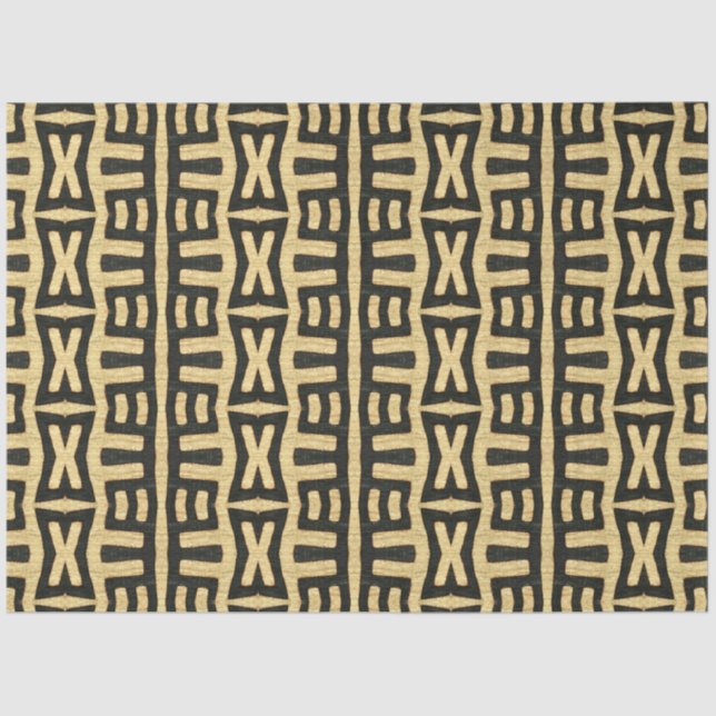 Papel de descomposición textil africano (Anverso)