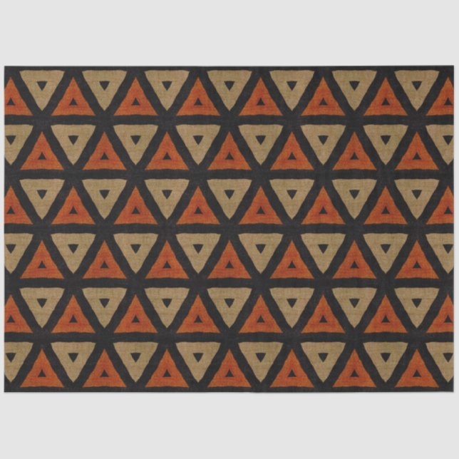 Papel de descomposición textil africano (Anverso)