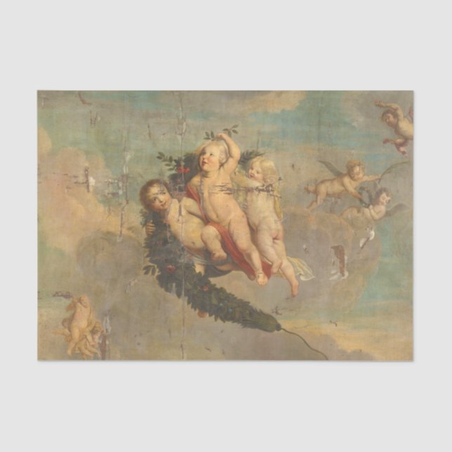 Papel de desconección de Art Angel de Cherub con p (Anverso)