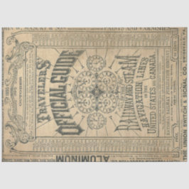 Papel de desconección de guía de viajero