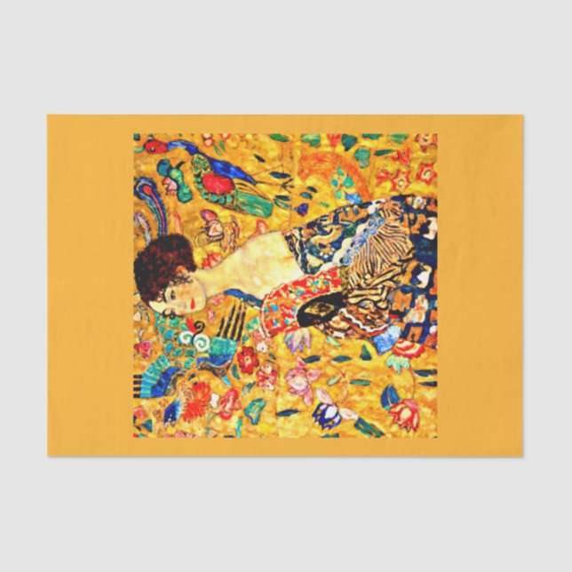 Papel de desconexión 10"x15" - Gustav Klimt 2 (Anverso)