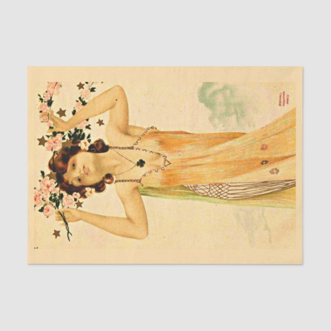 Papel de desconexión 10"x15" - Raphael Kirchner 9 (Anverso)