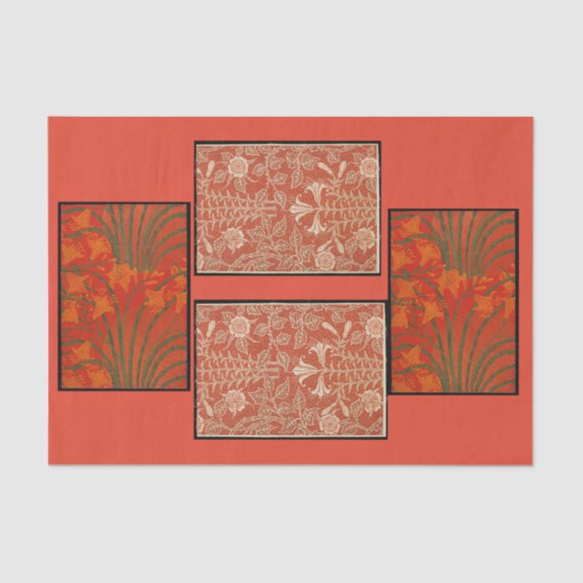 Papel de desconexión 10"x15" - Walter Crane (Anverso)