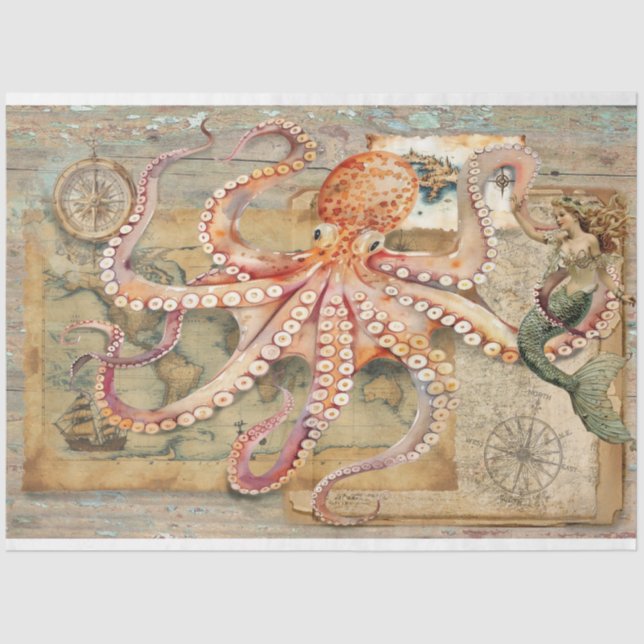 Papel de desconexión de la sirena de Octopus (Anverso)