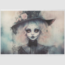 Papel de desconfianza 5 Chica fantasmal