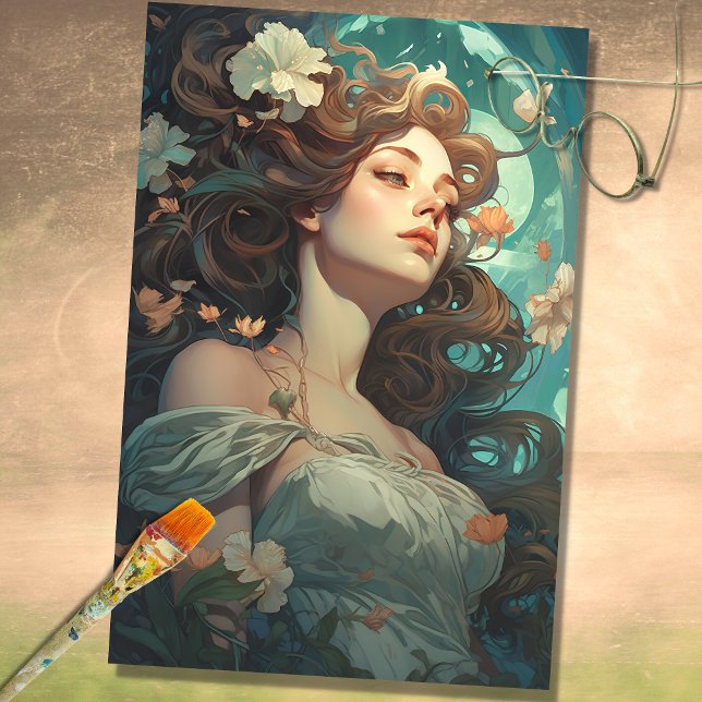 Papel de desconfianza de Art Nouveau 1 (Subido por el creador)