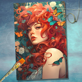 Papel de desconfianza de Art Nouveau 4