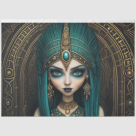 Papel de desconfianza de la Cleopatra egipcia