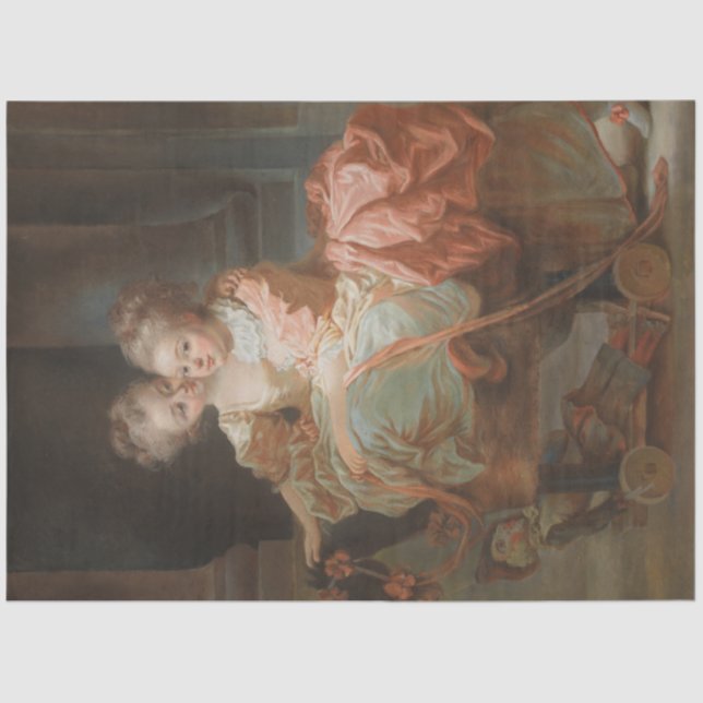 Papel de desconfianza de las hermanas princesas (Anverso)
