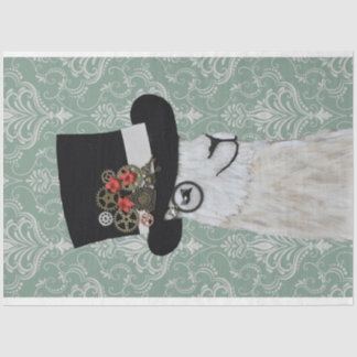 Papel de desconfianza de Llama Steampunk