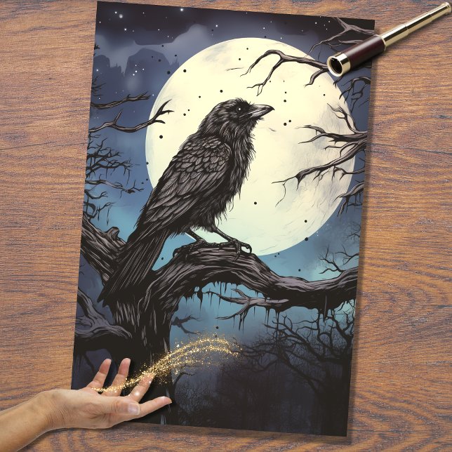 Papel de desconfianza de Raven 1 Halloween (Subido por el creador)