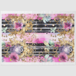 Papel de desconfianza de Shabby Gótico Glam M