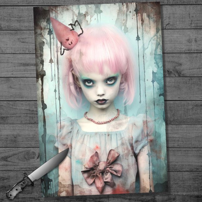 Papel de desconfianza de Spooky Chica 8 (Subido por el creador)