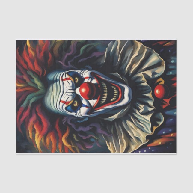 Papel de desconfianza en el arcoiris de Halloween  (Anverso)