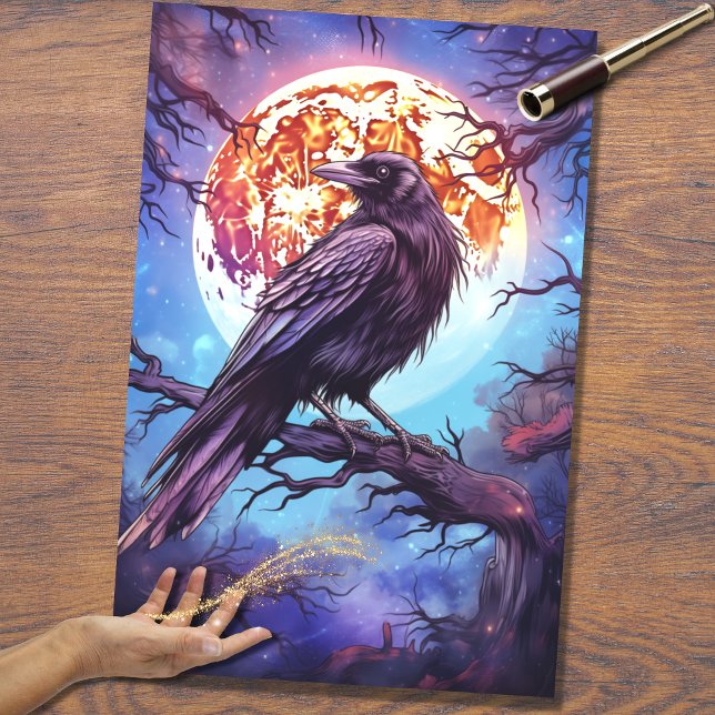Papel de desconfianza Raven 3 Halloween (Subido por el creador)