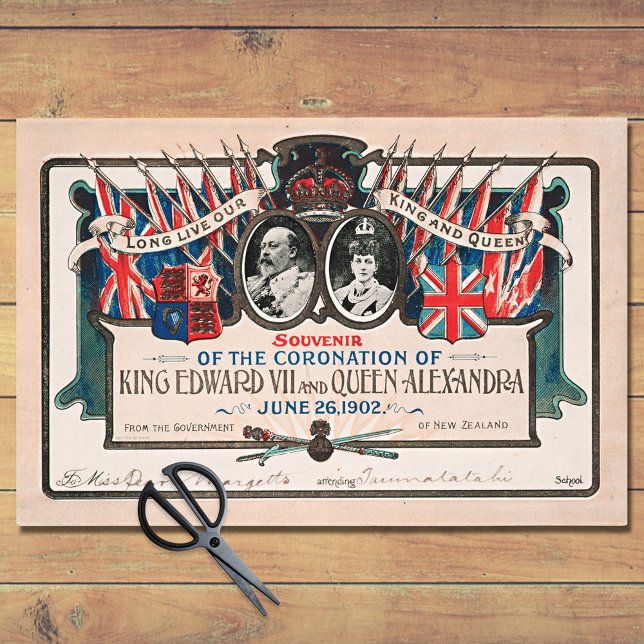 Papel de desenlace de la coronación victoriana vin (Subido por el creador)