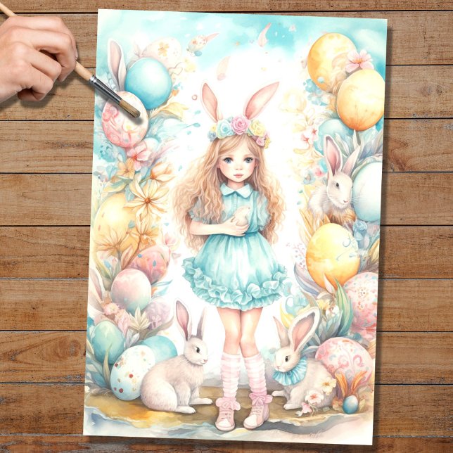 Papel de deshielo de 2 Chicas de Pascua (Subido por el creador)