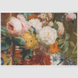 Papel de deshielo de la vida fija floral