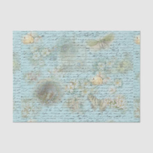 Papel de deshielo de los pájaros azules de Pascua 