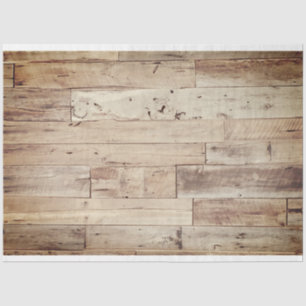 Papel de deshielo de madera rústica