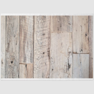 Papel de deshielo de madera rústica