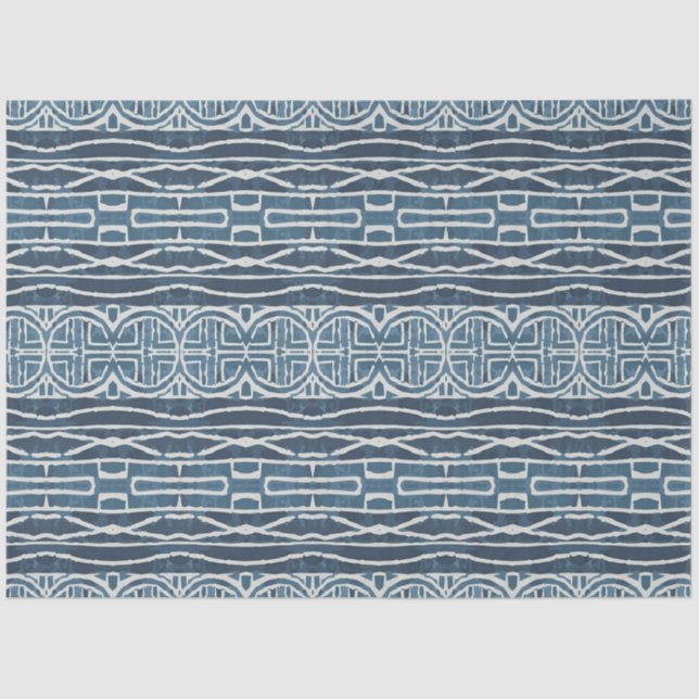 Papel de deshielo de muebles textiles africanos (Anverso)