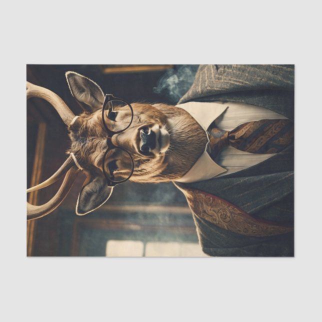 Papel de deshielo del ciervo (Anverso)