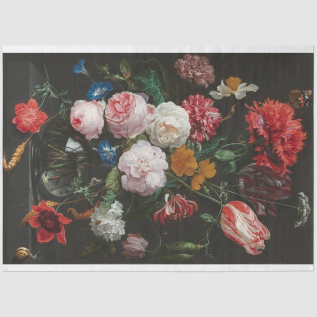 Papel de deshielo floral Bella Artes (Anverso)