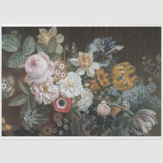Papel de deshielo floral Bella Artes (Anverso)