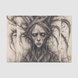 Papel de deshielo forestal del hombre de bosques