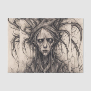 Papel de deshielo forestal del hombre de bosques