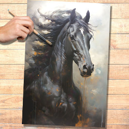 Papel de deshielo para caballo salvaje 8