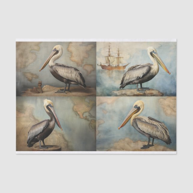 Papel de deshielo Pelican Collage 2 (Anverso)