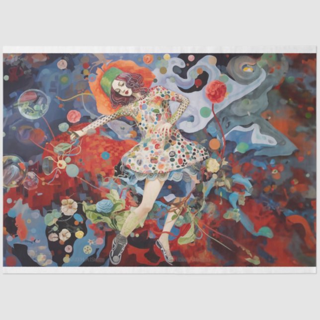 Papel de desmaquillaje, papel envuelto - Musa de s (Anverso)