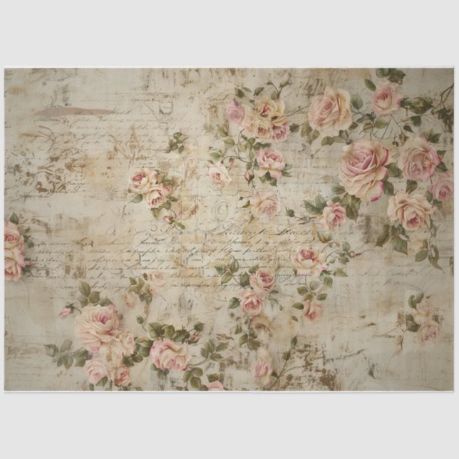 Papel de discusión de guiones y Rosas (Anverso)